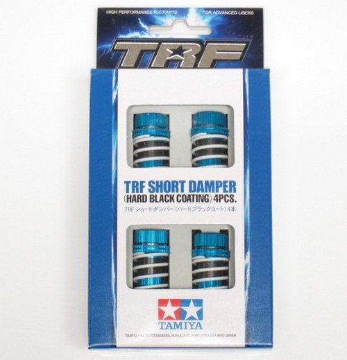 Tamiya 42273 - TRF Short Damper (Black hard coat) (4pcs.)