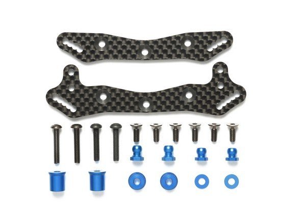 Tamiya 47327 - TB-04 TRF SSBB Carbon Damper Stay