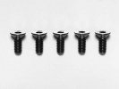 Tamiya 53772 - 3x8mm Countersunk Hex Head Screw / Blue (5 pcs) OP-772