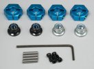 Tamiya 53496 - Low Aluminum Hex Hubs Terra Crusher / TGM-