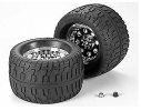 Tamiya 53498 - RC GP Terra Crusher Road Tire - TGM-02 144/85 Tire/Wheel (2 pcs) OP-498