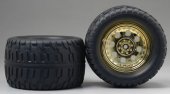Tamiya 53541 - Tarmac Tire & Wheel Gold TGM-02 (2)