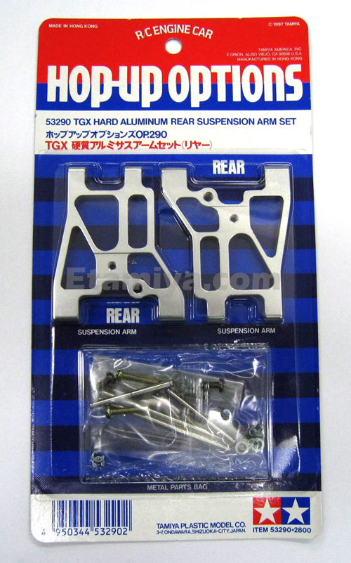 Tamiya 53290 - TGX Hard Aluminum Rear Suspension Arm OP-290