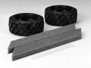 Tamiya 50839 - TGX Rally Block Tire (2) SP-839