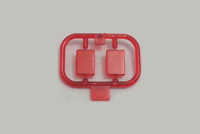 Tamiya  0115106 - Flat Box Tanker Trailer S Parts Rear Light Red Lens