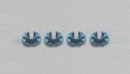 Tamiya 49311 - TRF Damper Aluminum Retainer (BLUE)