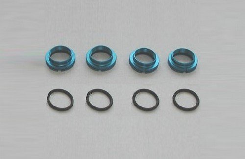 Tamiya 49310 - TRF Damper Cylinder Nut (BLUE)