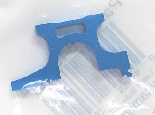 Tamiya 3454764 - Lower Bulkhead B Blue : 42184 TRF417