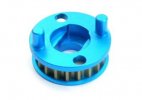 Tamiya 3454765 - CENTER PULLEY HOLDER ASSY (BLUE) : 42184