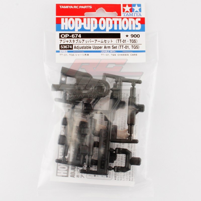 Tamiya 53674 - Adjustable Upper Arm (For TT-01 and TGS) OP-674
