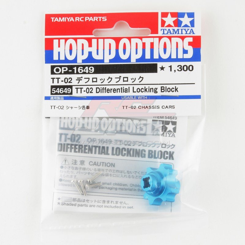 Tamiya 54649 - TT-02 Differential Locking Block OP-1649