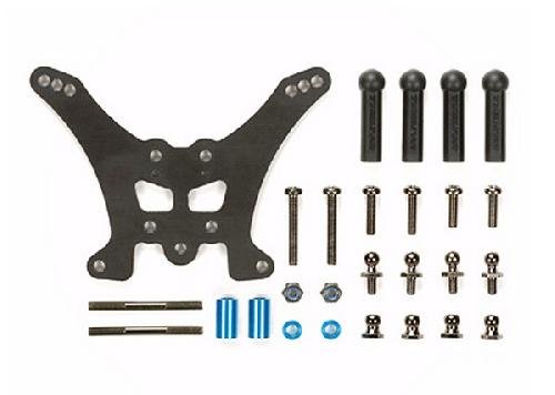 Tamiya 54557 - OP.1557 TT-02B FRP Rear Damper Stay Set OP-1557