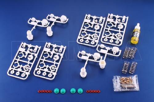 Tamiya 84351 - RC WR-02 C.V.A Mini Shock Unit Set II White Style (WR-02/WR-02G)