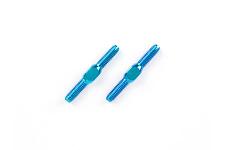 Tamiya 42117 - RC 3x23mm Blue Titanium - Turnbuckle Shaft (2 pcs)