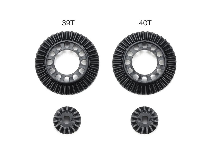 Tamiya 51704 - Ring Gear Set (39T, 40T) for XV-02/TT-02 Direct Coupling SP-1704