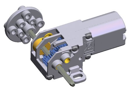 Tamiya 70188 - Mini Motor Gearbox - 8-Speed