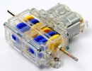 Tamiya 69912 - Double Gearbox (Left/Right Independent 4-Speed, Clear)