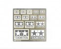 Tamiya 73023 - Tamiya Photo-Etched Logo Plate (4 Sizes)