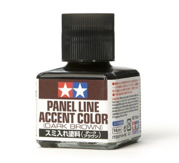 Tamiya 87140 - Panel Line Accent Color Dark Brown 40ml