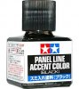 Tamiya 87131 - Panel Line Accent Color Black - 40ml