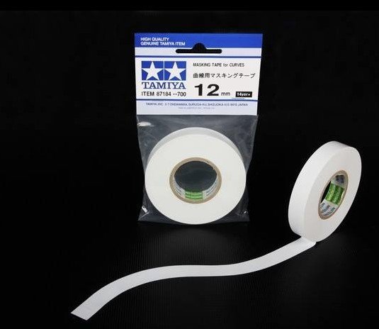 Tamiya 87184 - Masking Tape for Curves 12mm (20M)