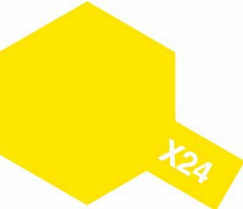 Tamiya 81524 - Mini Acrylic X-24 Clear Yellow - 10ml Bottle