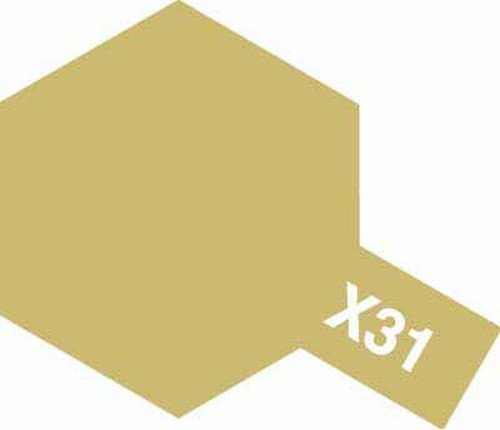Tamiya 81531 - Mini Acrylic X-31 Titanium Gold - 10ml Bottle