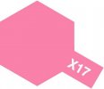 Tamiya 81017 - Acrylic X-17 Pink - 23ml Bottle