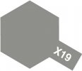 Tamiya 81019 - Acrylic X-19 Smoke - 23ml Bottle
