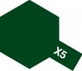 Tamiya 81505 - Mini Acrylic X-5 Green - 10ml Bottle