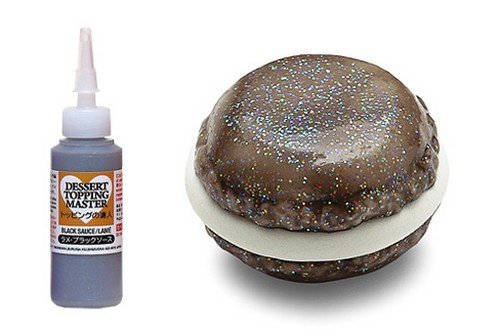 Tamiya 76679 - Dessert Topping Master Black Lame - 20ml