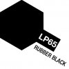 Tamiya 82165 - LP-65 Rubber Black 10ml Bottle Lacquer Paints