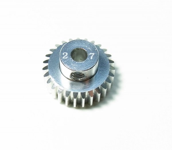 TEAMPOWERS Hard-Coated 48P Pinion Gear , 27T (TP-PG4827)