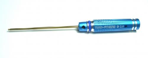 TEAMPOWERS Ball Driver Hex Wrench 2.0x120mm (TP-T-B20120)