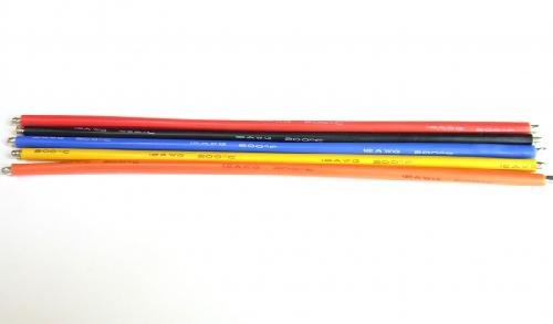 Team Power Silicon Wire Set (12AWG)- Multi Color