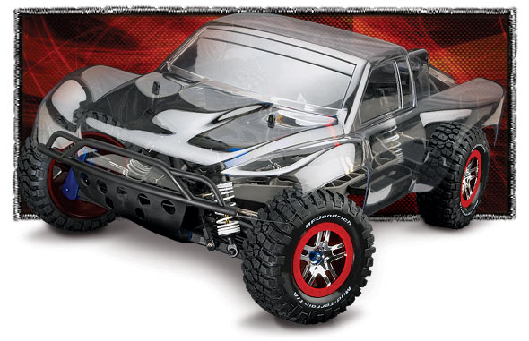 Traxxas (#6804) - 1/10 Scale Brushless Pro 4WD Short Course Race Truck - SLASH 4X4 PLATINUM EDITION