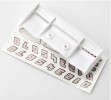 Traxxas (#7123) WING / WHITE / DECAL SHEET