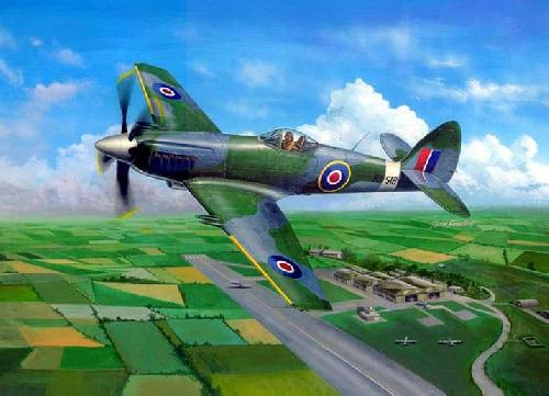 Trumpeter 02850 - 1/48 Supermarine Spiteful F.MK.14 Fighter