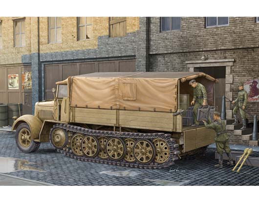 Trumpeter 01507 1/35 German Sd.Kfz.7 Mittlere Zugkraftwagen 8t Late Version