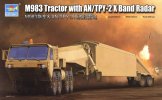 Trumpeter 01059 - 1/35 M983 Tractor with AN/TPY-2 X Brand Radar
