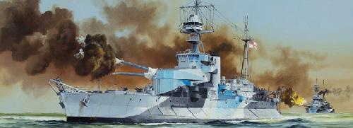 Trumpeter 05335 - 1/350 Royal Navy HMS Roberts(F40) Monitor