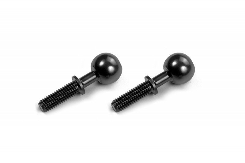 XRAY 357251 Aluminum Pivot Ball 13.7 mm With Steel Screw (2)