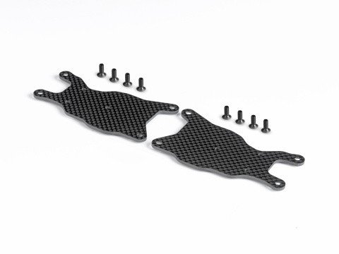 XRAY 352192 - GT Carbon Front Lower C-Hub Arm Plate (L+R)
