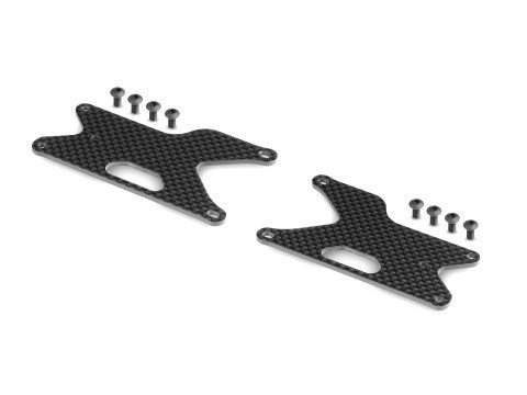 XRAY 353195 - GT/Xb8 Carbon Rear Lower Arm Upper Plate (2)