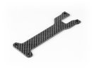 XRAY 354257-H - GTX Carbon Center Mounting Front Brace - Stiff - Flat Chassis