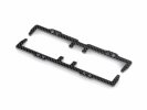 XRAY 356170 - GTXE Carbon Battery Backstop - Rear & Front - Flat Chassis