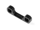 XRAY 333714 - Aluminium Rear Lower 1-piece Suspension Holder - Front - Black - Rf