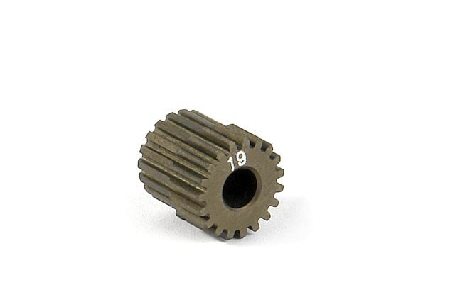 XRAY 305969 Narrow Pinion Gear Aluminum Hard Coated 19T/64