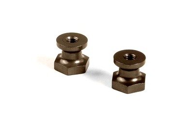 XRAY #358046 Aluminium minium Shock Pivot Ball With Hex - SwiSS 7075 T6 - Hard Coated (2)