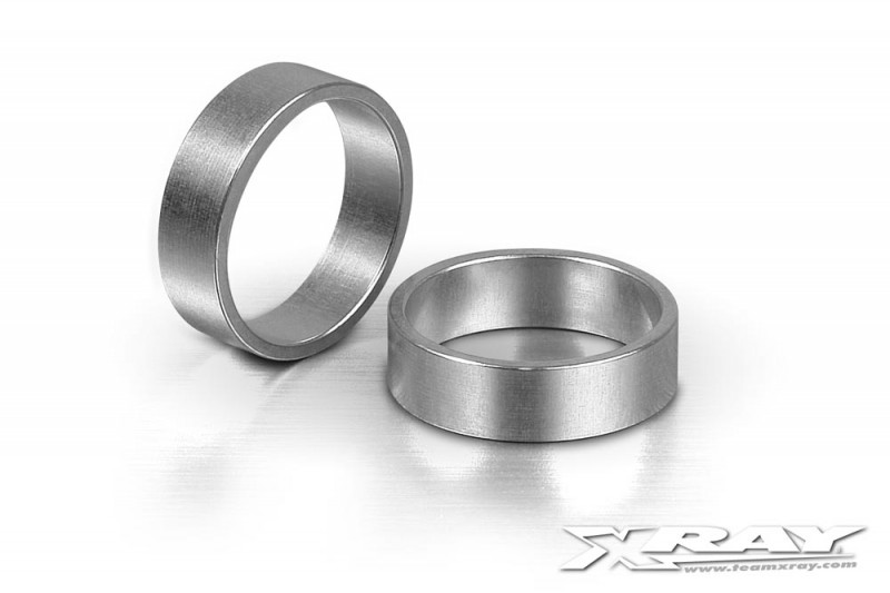 XRAY 352075 XB808 Aluminum Bearing Collar for Differential Bearings (2)